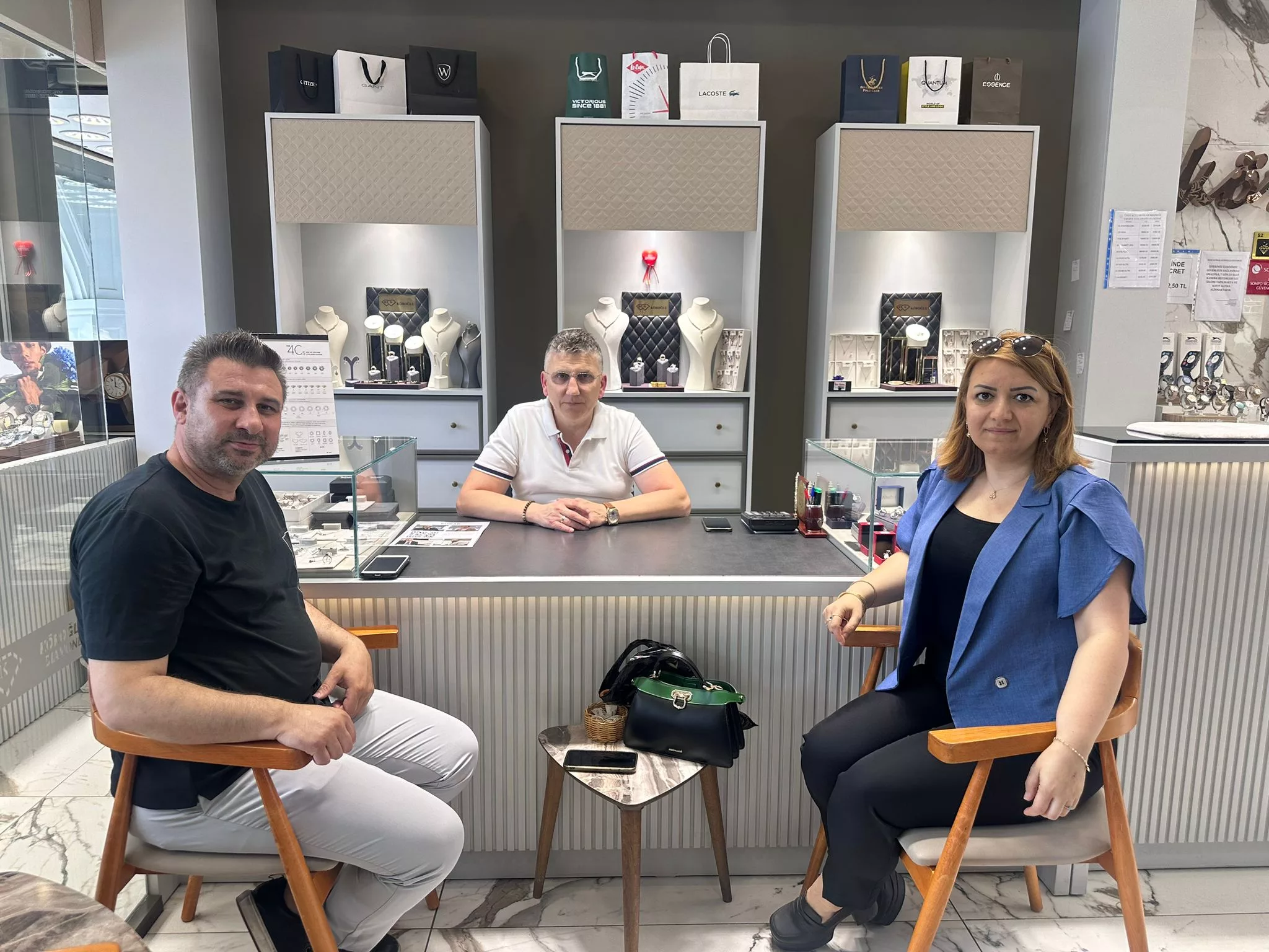 Ünye Kuyumcular Birliği Başkanı Nuri Kumaş’a ZiyaretÜnye Kuyumcular Birliği 2.