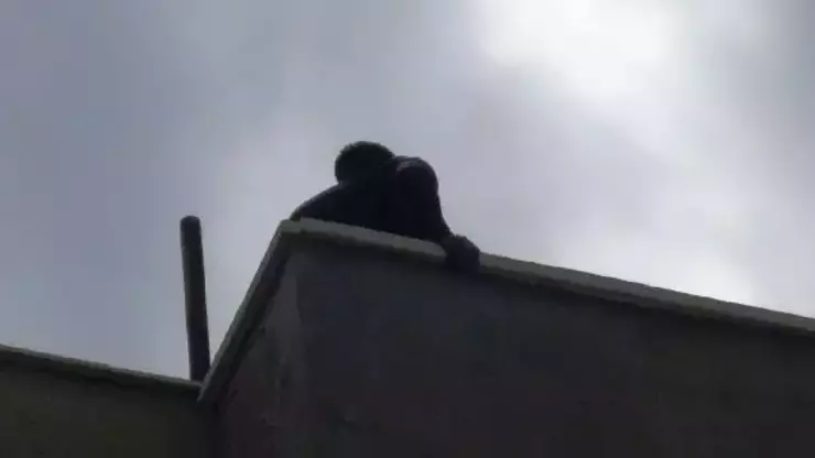 Fatsa’da Çatıya Çıkan Vatandaş İkna Edildi I