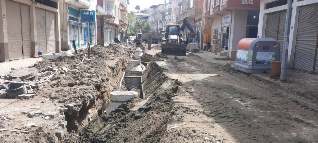 Ünye’de İçme Suyu ve Kanalizasyon Çalışmaları Sürüyor I1