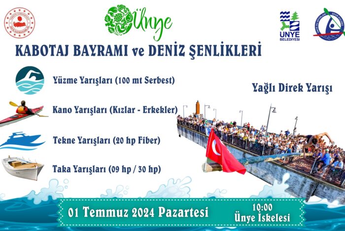 ÜNYE, DENİZ ŞENLİĞİNDE BULUŞUYOR k