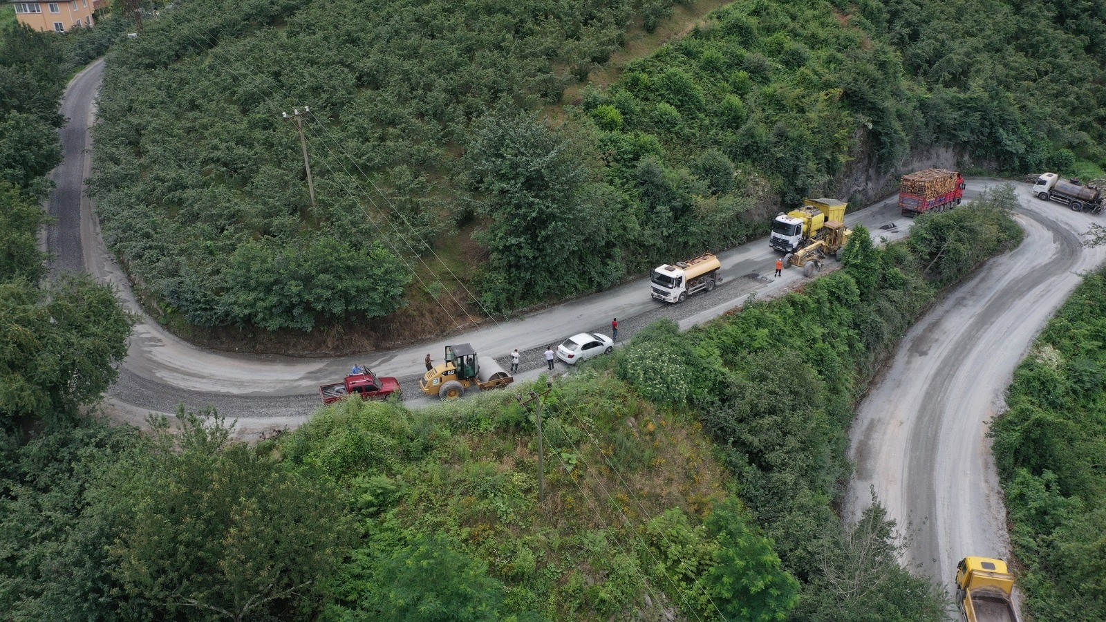 BÜYÜKŞEHRİN YOL SEFERBERLİĞİ SÜRÜYOR ÇAMBAŞI YAYLASI’NA EN KISA ULAŞIM YOLU