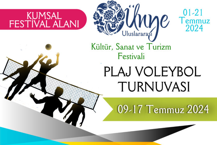 Ünye 23’ncü Uluslararası Kültür, Sanat ve Turizm Festivali kapsamında düzenlenen