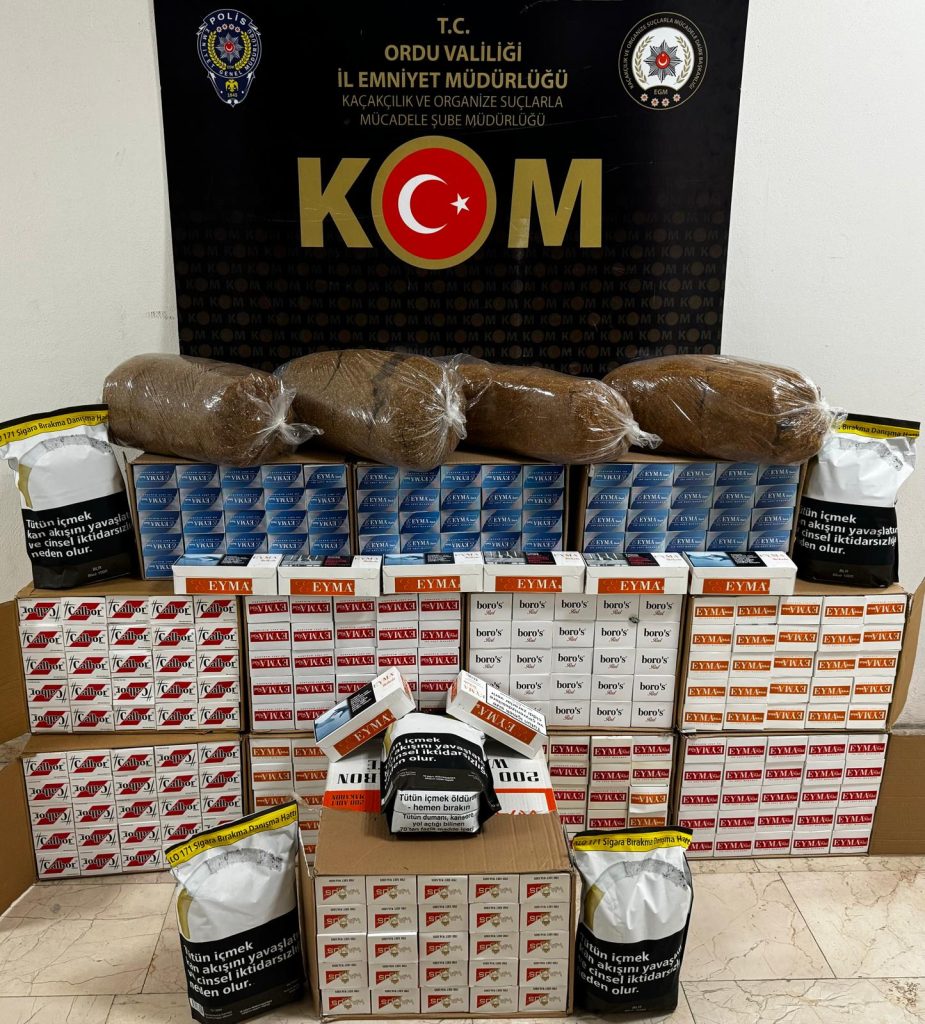 KOM'DAN KAÇAKÇILIK OPERASYONU KA