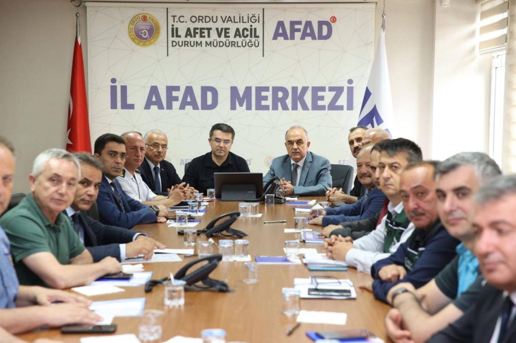 AFAD BAŞKANI MEMİŞ ORDU’DA ME1