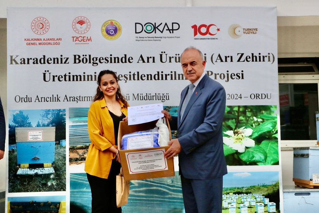 Karadeniz Bölgesinde Arı Ürünleri Üretiminin Çeşitlendirilmesi Projesi Tanıtıldı k1 1
