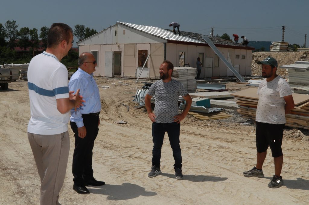 ÜNYE- AKKUŞ-NİKSAR KARAYOLUN’DA ÇALIŞMALAR DEVAM EDİYOR ni1