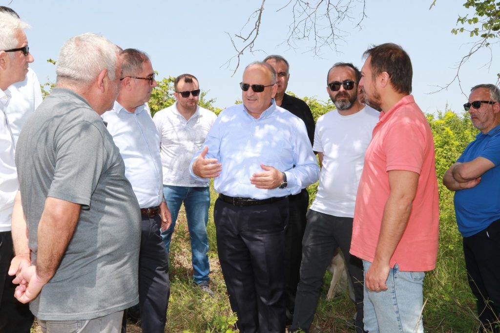 ÜNYE- AKKUŞ-NİKSAR KARAYOLUN’DA ÇALIŞMALAR DEVAM EDİYOR ni2