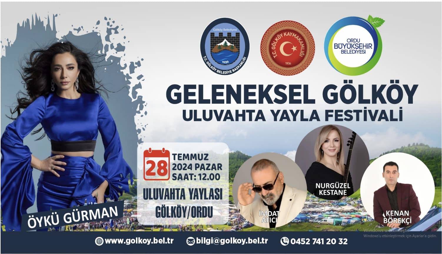 HAFTASONU YAYLADA BULUŞALIM ULUVAHTA VE ÇAMBAŞI’NDA FESTİVAL VAR Festivaller şehri