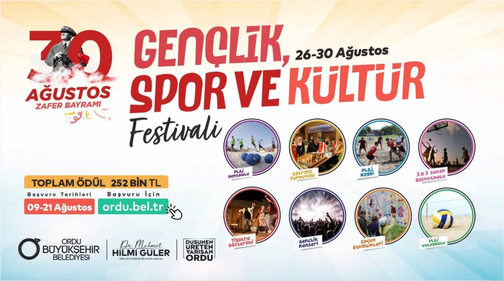 ORDU’DA FESTİVAL VAR FE