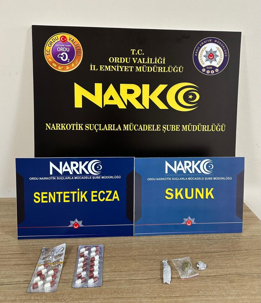 Ordu'da Uyuşturucu ile Mücadele Kapsamında Gerçekleştirilen Operasyonlar NARKO 2