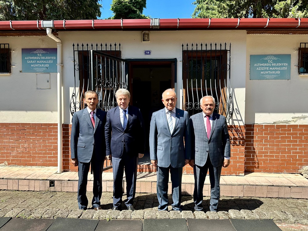 Vali Erol, Muhtarlara Yaptığı Ziyaretlerini Sürdürdü e 1