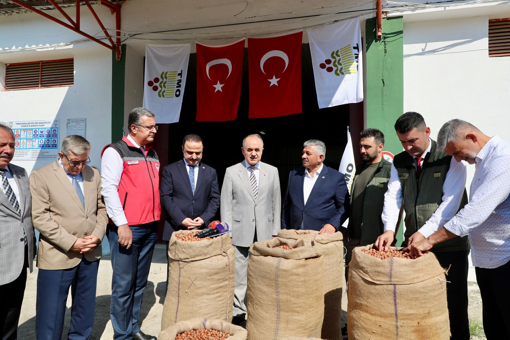 Toprak Mahsulleri Ofisi’nin Ordu’da yeni sezon fındık alımlarına başlamasıyla birlikte