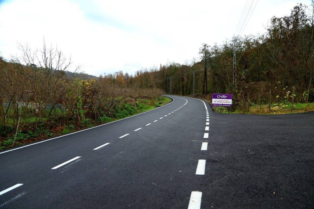 ORDU’DA YOL REFORMU yol