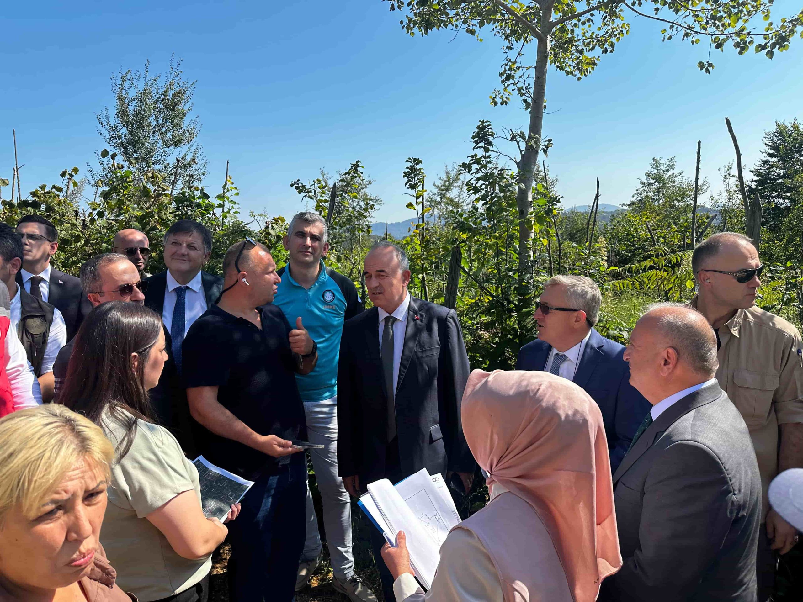 Vali Erol, Ünye İlçemizde ÇED İncelemesinde Bulundu Vali Muammer Erol,