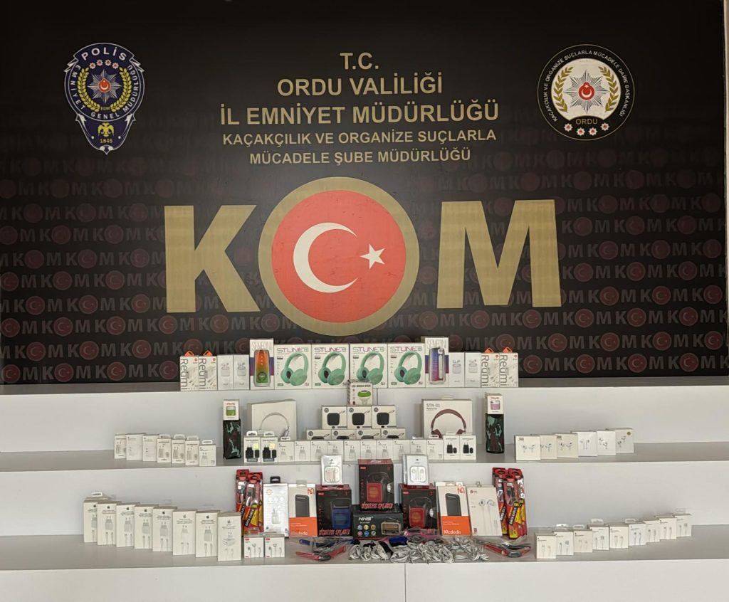Ordu’da Kaçakçılık Operasyonları: Ünye ve Aybastı’da 5607 Sayılı Kanuna Muhalefetten Adli İşlemler KOM