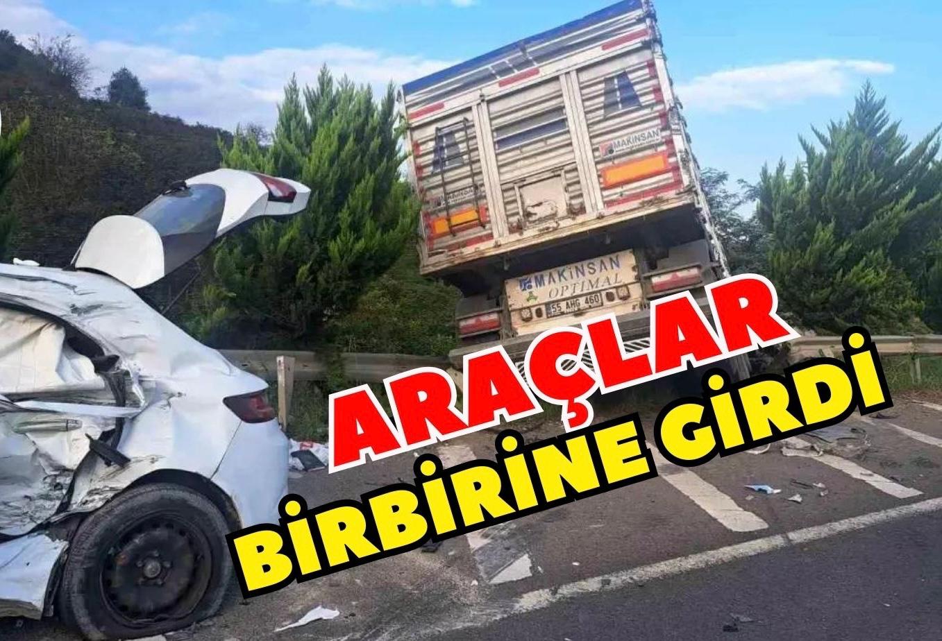 Ünye&nbsp;ilçesinde 4 aracın karıştığı zincirleme&nbsp;trafik&nbsp;kazasında 5 kişi yaralandı. Ünye Çevre