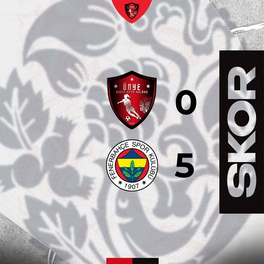 Ünye Kadın Spor Kulübü, Fenerbahçe'ye 5-0 Mağlup Oldu fen