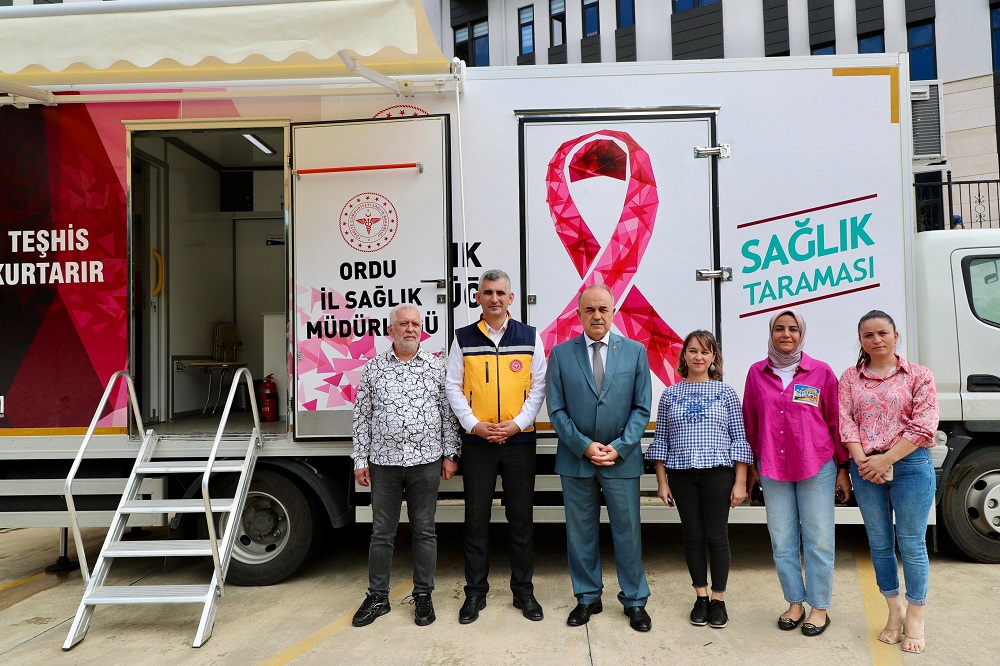 Hayırsever İş İnsanı Tarafından Ordu’ya Mobil Kanser Tarama Aracı Hibe Edildi ha