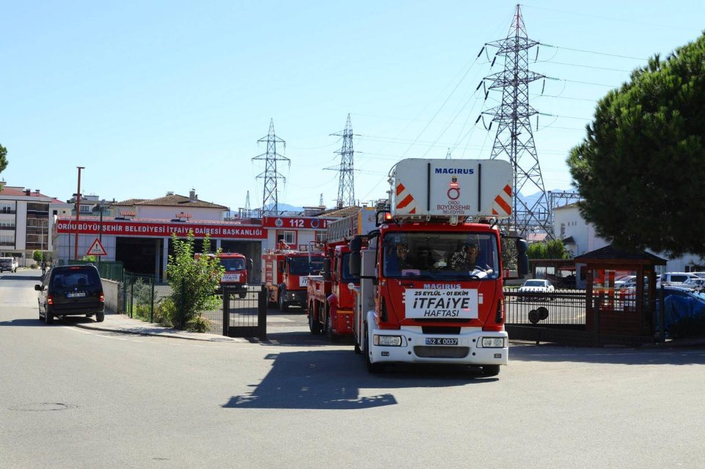 ORDU’DA İTFAİYE HAFTASI DOLU DOLU KUTLANACAK it