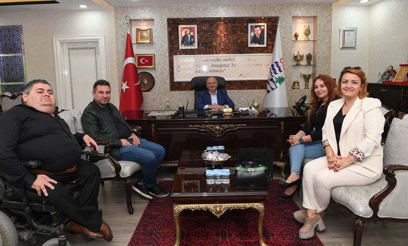 Ünye Belediye Başkanı Hüseyin Tavlı’ya Anlamlı Ziyaret sema