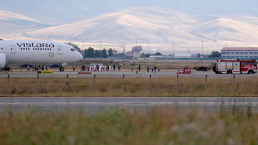 Bomba İhbarı Yapılan Uçak Ordu'ya İnemedi, Erzurum'a Acil İniş Yaptı uc