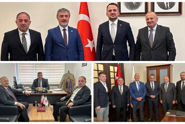 BAŞKAN TAVLI’NIN ANKARA TEMASLARI B