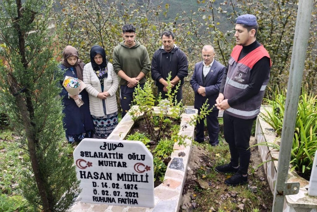 BÜYÜKŞEHİRDEN VEFAT EDEN MUHTARLARA VEFA B1