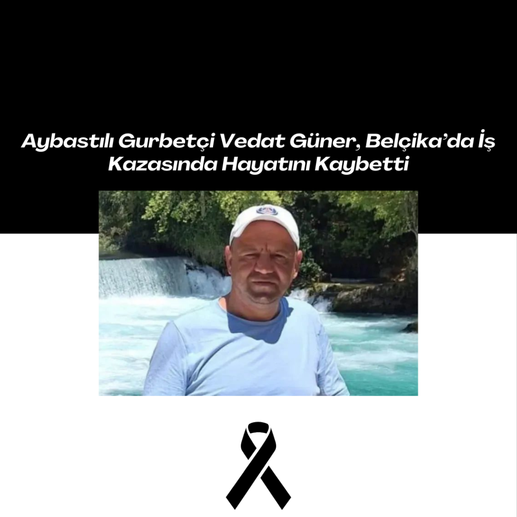 Aybastılı Gurbetçi Vedat Güner, Belçika’da İş Kazasında Hayatını Kaybetti Black Corporate Death Anniversary Instagram Post 21 1