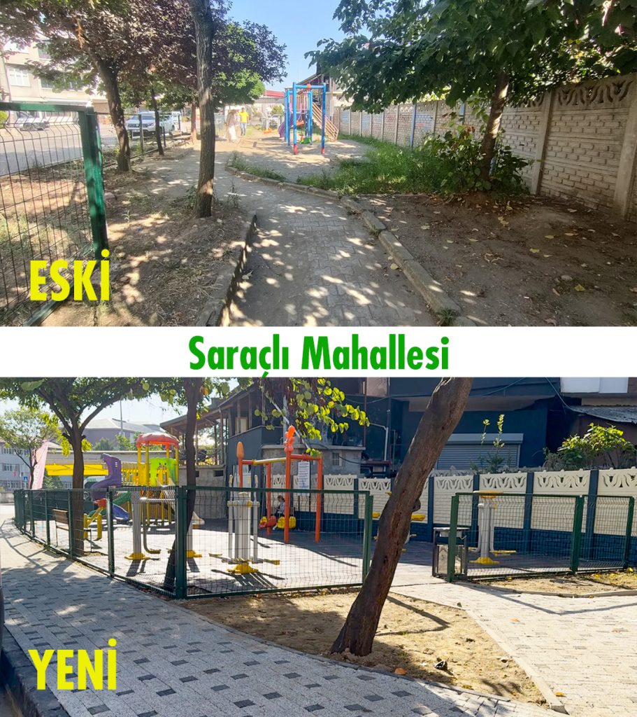 ÇOCUK PARKLARIMIZI YENİLEMEYE DEVAM EDİYORUZ P 1