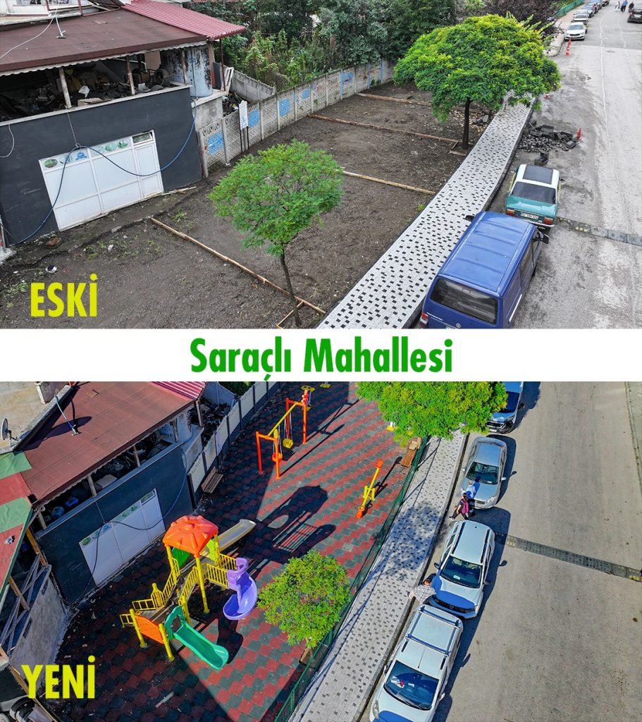ÇOCUK PARKLARIMIZI YENİLEMEYE DEVAM EDİYORUZ P1