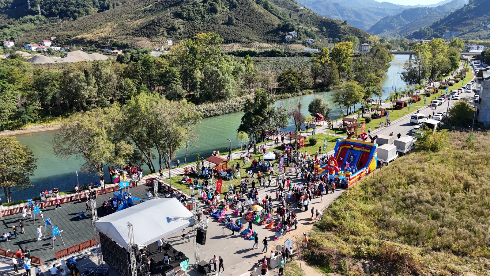 TURNASUYU KORDON PARK DOLDU TAŞTI “PARKLARDA HAYAT VAR” PROGRAMININ DURAĞI