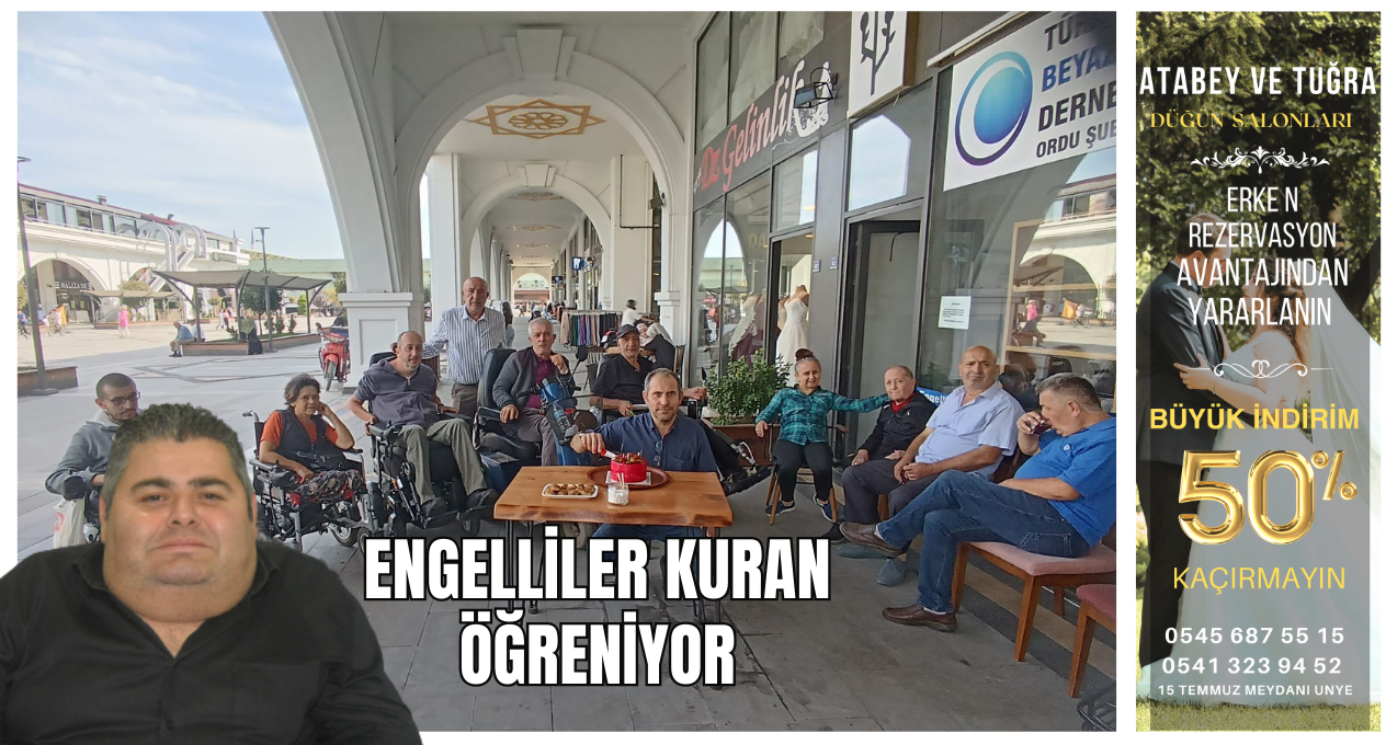 Ünye Müftülüğü’nden Engellilere Yönelik Kur’an-ı Kerim Kursu Ünye Müftülüğü, engelli