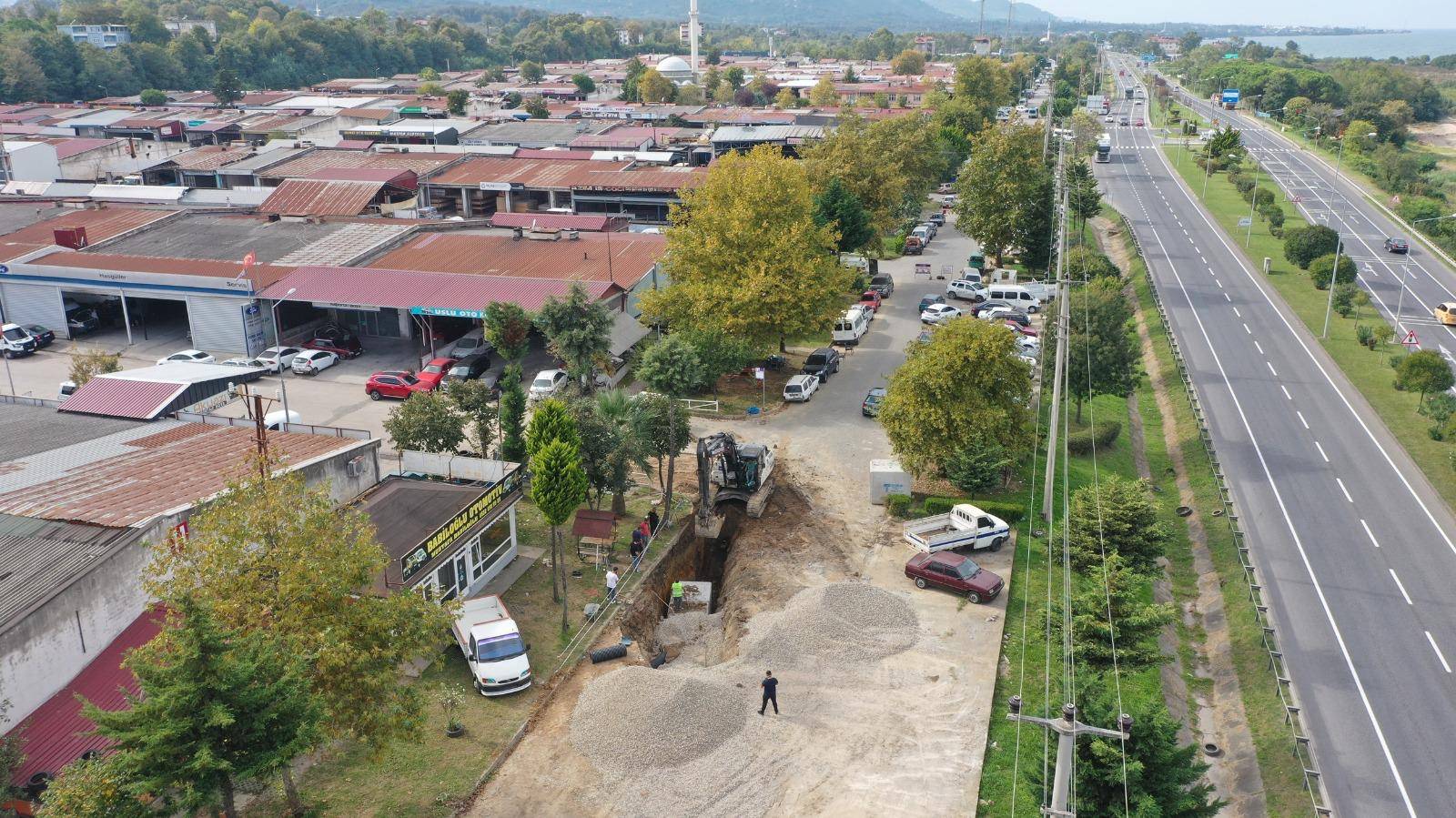 FATSA BÜYÜK SANAYİ SİTESİNİN ALTYAPISI YENİLENİYOR Ordu Büyükşehir Belediyesi, Fatsa