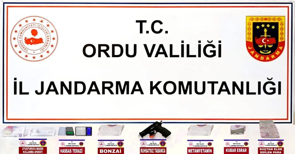 Ordu'da Uyuşturucu ve Kaçakçılık Operasyonu: 7 Kişi Tutuklandı j