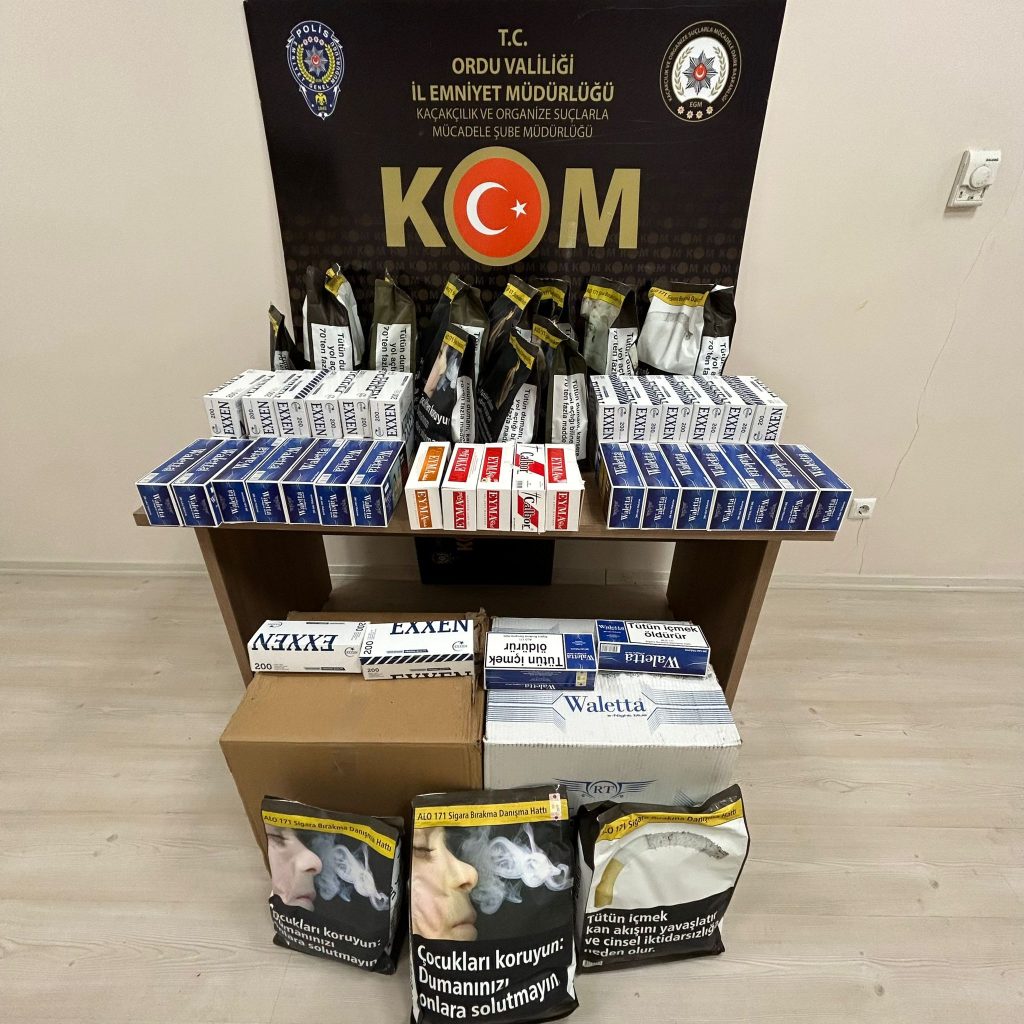 Ordu'da Kaçak Tütün Operasyonu: 1 Şüpheli Hakkında Tahkikat Başlatıldı kom 2