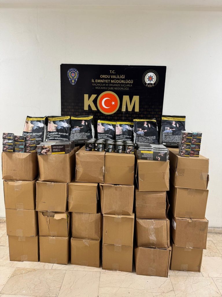 KOM'dan Kaçak Tütün Operasyonu kom foto 3