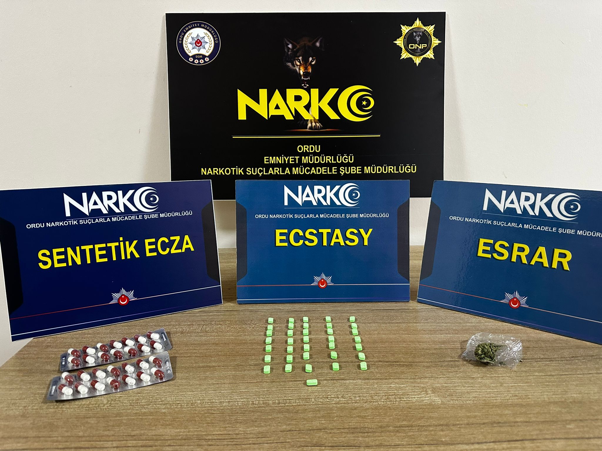 1-30/09/2024 tarihinde Narkotik Suçlarla Mücadele Şube Müdürlüğünce yapılan bir aramada