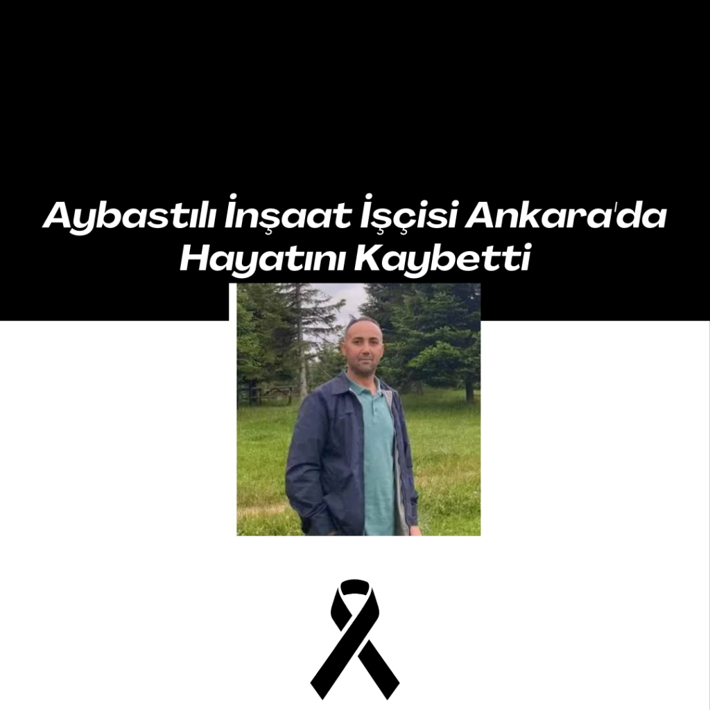 Aybastılı İnşaat İşçisi Ankara'da Hayatını Kaybetti Black Corporate Death Anniversary Instagram Post 23