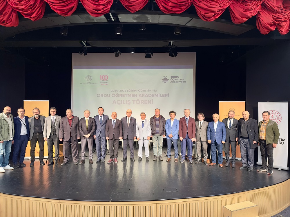 “Ordu Öğretmen Akademisi” Projesi Hayata Geçirildi O2