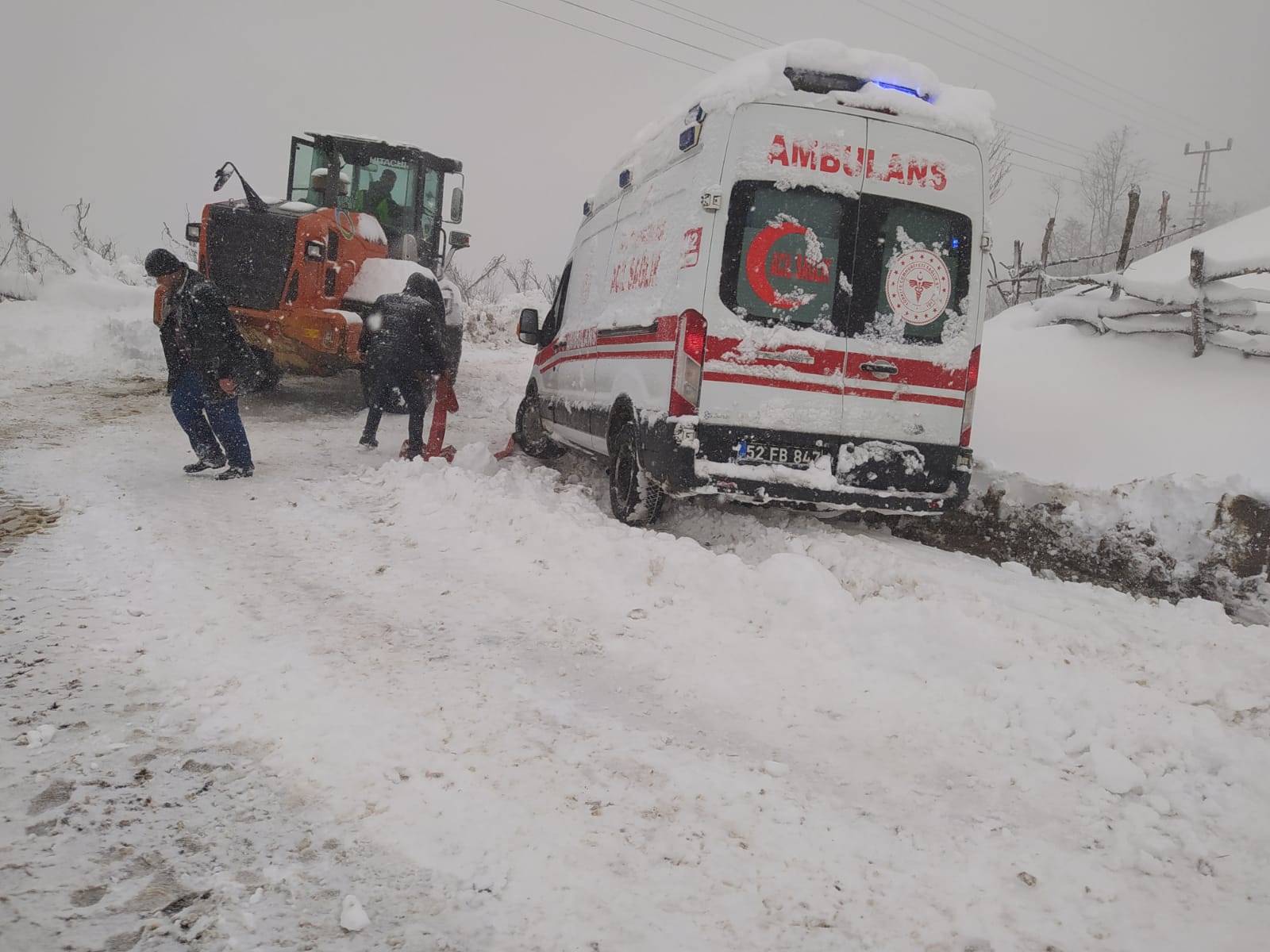 MAZERET, BAHANE, ŞİKAYET YOK ORDU BÜYÜKŞEHİRDEN KAR SEFERBERLİĞİ YÜKSEK RAKIMLI