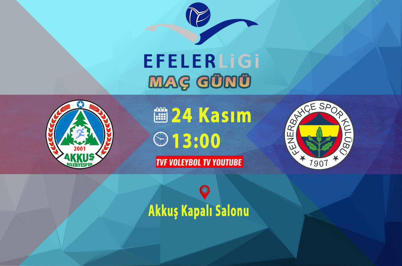 Efeler Ligi’nde mücadele eden Akkuş Belediyespor erkek voleybol takımı hafta