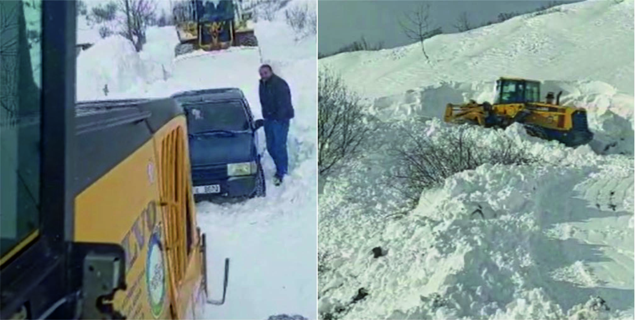 KARDA MAHSUR KALAN VATANDAŞIN İMDADINA BÜYÜKŞEHİR KOŞTU KISA SÜRE İÇERİSİNDE