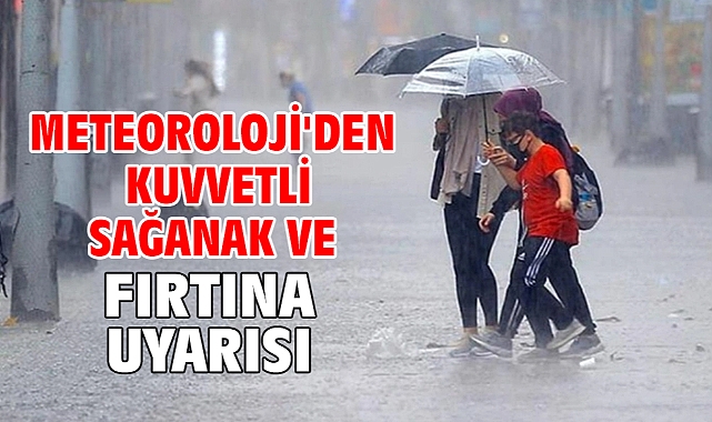 Ordu’da Kuvvetli Fırtına ve Yağışlı Hava Uyarısı Meteoroloji Genel Müdürlüğü,