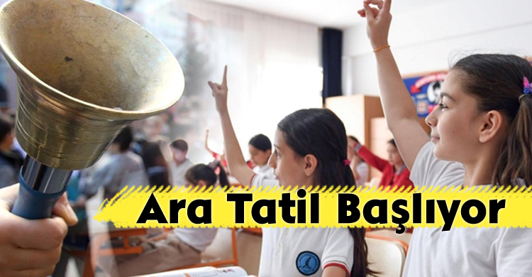 Öğrenciler İçin İlk Ara Tatil Başladı tat