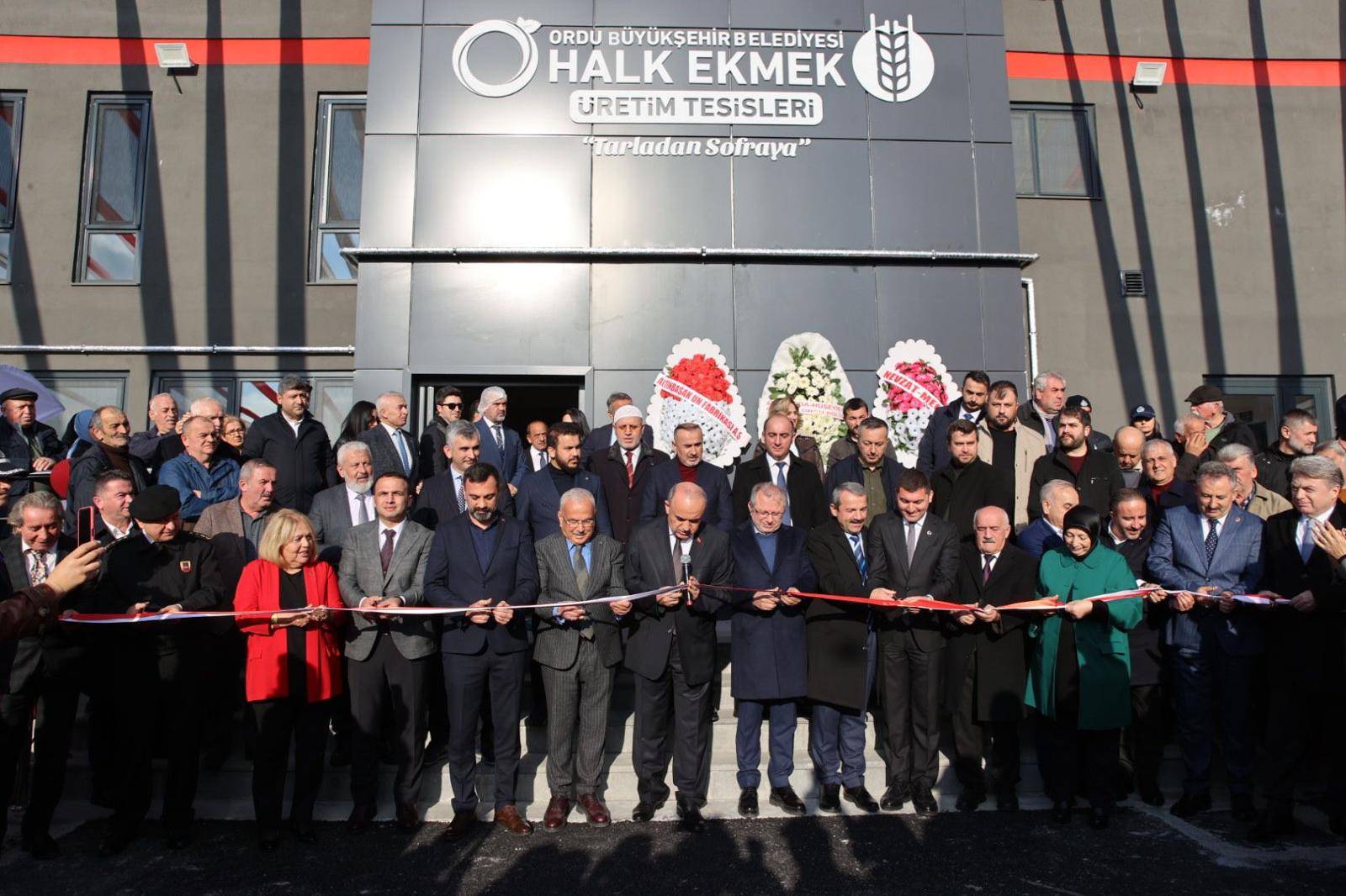 ORDU’YA HAYIRLI OLSUN ORDU BÜYÜKŞEHİR BELEDİYESİ’NİN HALK EKMEK ÜRETİM TESİSİ