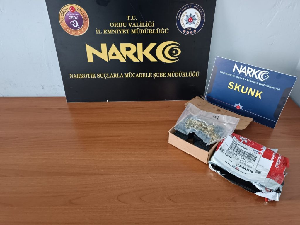 Ordu'da Uyuşturucu Operasyonları Devam Ediyor NARKO FOTO