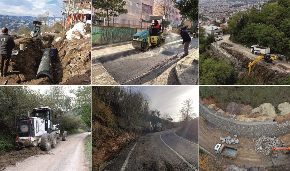 BÜYÜKŞEHİR ALT VE ÜSTYAPIYI KORUYOR &nbsp; REGLAJDAN TAŞ DUVARA, BAKIM