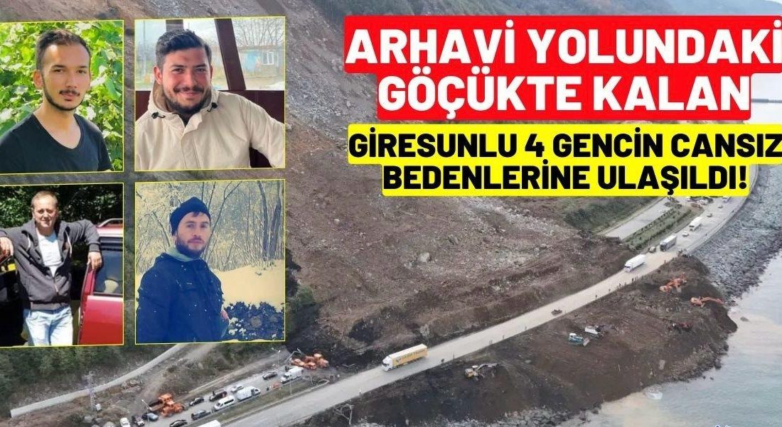 7 Aralık Cumartesi gecesi Karadeniz Sahil Yolu Artvin’in de meydana