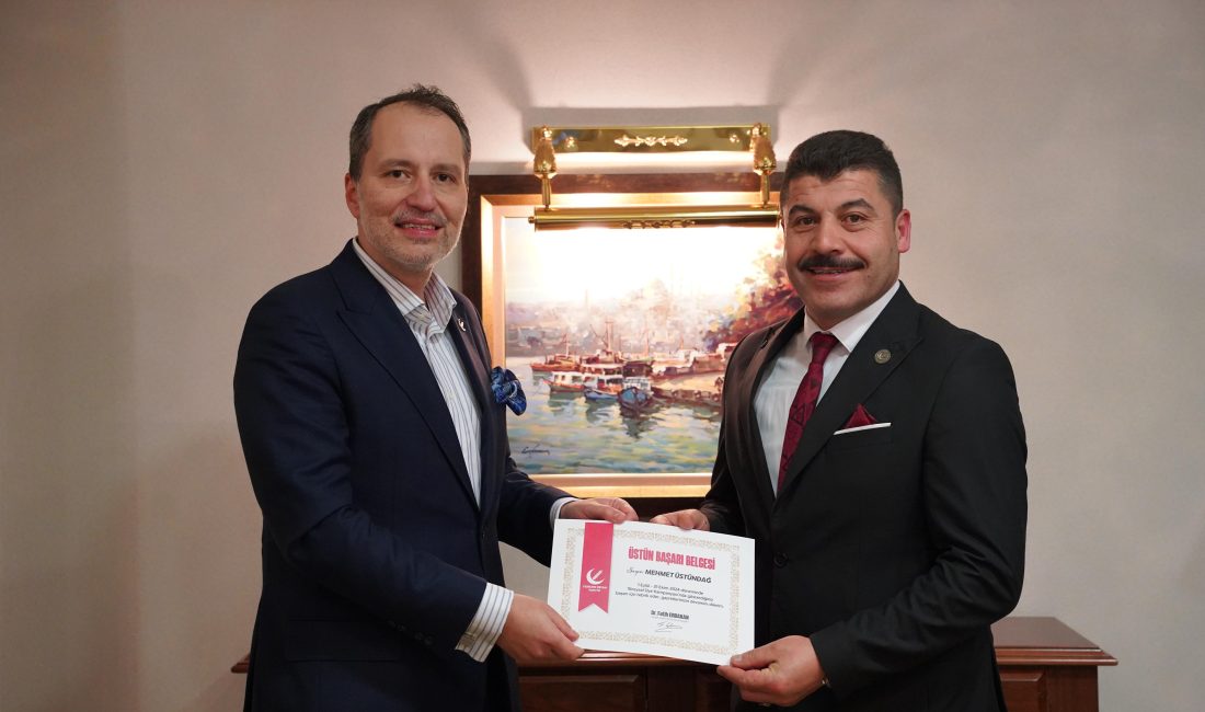 Yeniden Refah Partisi Ünye Teşkilatı Başarısını Kutladı