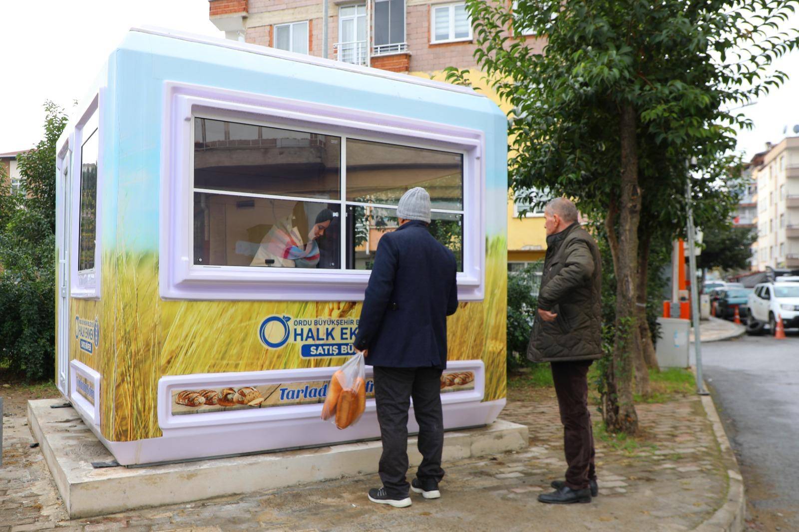 HALK EKMEK SATIŞLARI BAŞLADI EKMEK 8 LİRA Ordu Büyükşehir Belediyesi